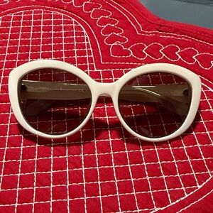 Kate spade sun glasses light pink almost beige